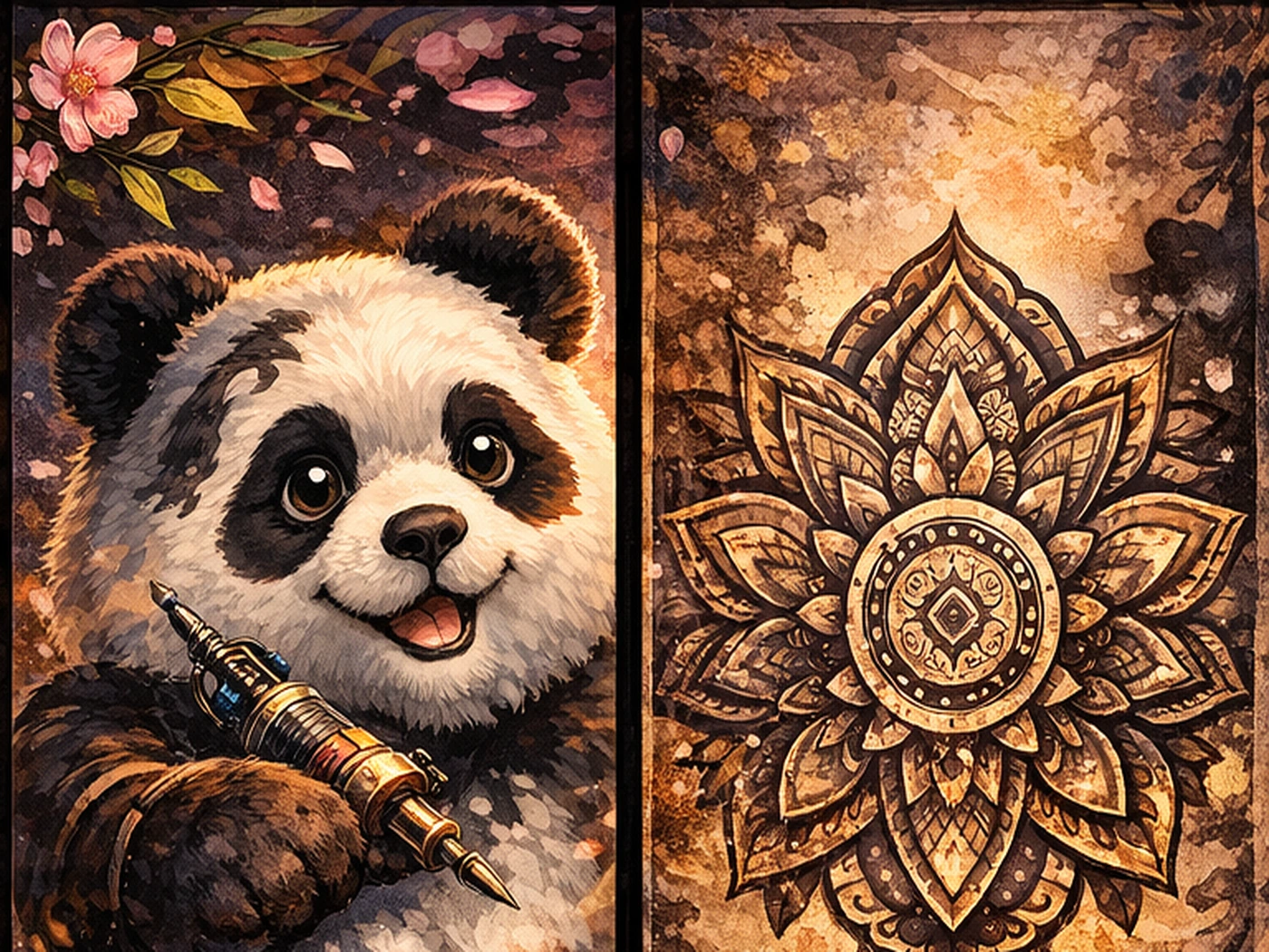 Panda / kolor